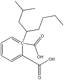 (-)-Phthalic acid hydrogen 1-[(R)-2-methyloctane-4-yl] ester 结构式