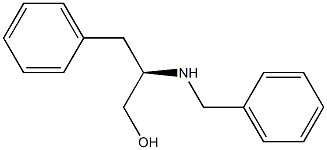 (R)-3-Phenyl-2-(benzylamino)-1-propanol 结构式