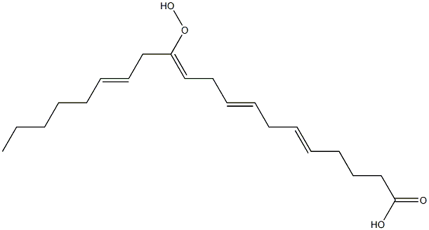 12-Hydroperoxy-5,8,11,14-icosatetraenoic acid 结构式