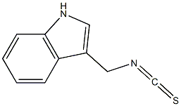 1H-Indole-3-ylmethyl isothiocyanate 结构式