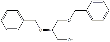 (R)-2,3-Bis(benzyloxy)-1-propanol 结构式