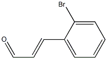 2-Bromo-trans-cinnamaldehyde 结构式