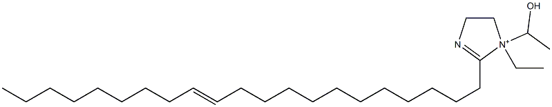 1-Ethyl-2-(12-henicosenyl)-1-(1-hydroxyethyl)-2-imidazoline-1-ium 结构式