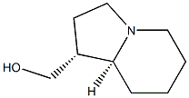 (1R,8aS)-Octahydroindolizine-1-methanol 结构式