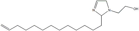 2-(12-Tridecenyl)-3-imidazoline-1-ethanol 结构式