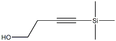 1-(Trimethylsilyl)-1-butyn-4-ol 结构式