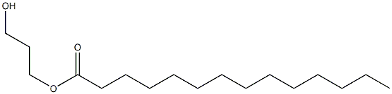 Myristic acid 3-hydroxypropyl ester 结构式