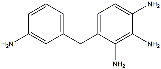 4-[(3-Aminophenyl)methyl]-1,2,3-benzenetriamine 结构式