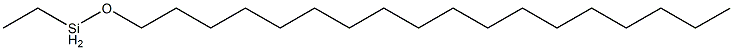 Ethyl(octadecyloxy)silane 结构式