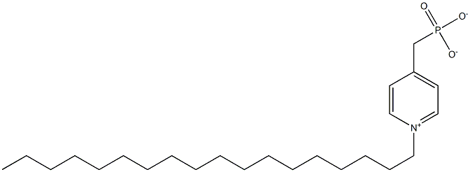 4-Phosphonatomethyl-1-octadecylpyridinium 结构式