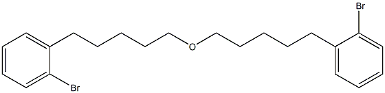 2-Bromophenylpentyl ether 结构式