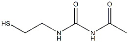 1-Acetyl-3-(2-mercaptoethyl)urea 结构式