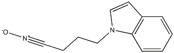 4-(1H-Indol-1-yl)butanenitrileoxide 结构式