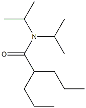 N,N-Diisopropyl-2-propylvaleramide 结构式