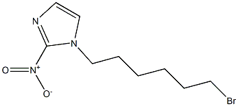 1-(6-Bromohexyl)-2-nitro-1H-imidazole 结构式