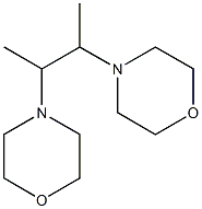 2,3-Bismorpholinobutane 结构式