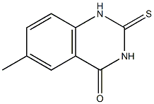 1,2-Dihydro-2-thioxo-6-methylquinazolin-4(3H)-one 结构式