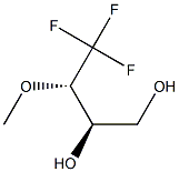 (2R,3S)-3-Methoxy-4,4,4-trifluorobutane-1,2-diol 结构式