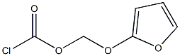 Chlorocarbonic acid (2-furyl)oxymethyl ester 结构式