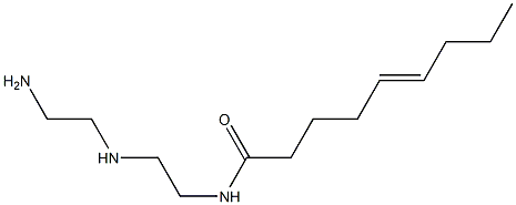 N-[2-[(2-Aminoethyl)amino]ethyl]-5-nonenamide 结构式