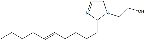 2-(5-Decenyl)-3-imidazoline-1-ethanol 结构式