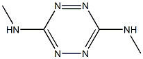 N,N'-Dimethyl-1,2,4,5-tetrazine-3,6-diamine 结构式