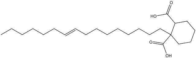 Cyclohexane-1,2-dicarboxylic acid hydrogen 1-(9-hexadecenyl) ester 结构式
