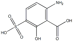 6-Amino-3-sulfosalicylic acid 结构式