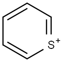 Thiopyrylium 结构式
