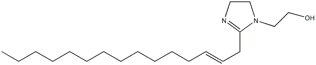 2-(2-Pentadecenyl)-2-imidazoline-1-ethanol 结构式