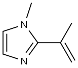 1-Methyl-2-(1-methylvinyl)-1H-imidazole 结构式