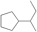 2-(Cyclopentyl)butane 结构式
