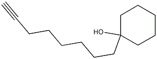 1-(7-Octynyl)cyclohexanol 结构式