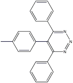 4,6-Diphenyl-5-(4-methylphenyl)-1,2,3-triazine 结构式