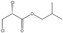 [R,(+)]-2,3-Dichloropropionic acid isobutyl ester 结构式