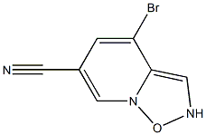 4-Bromo-6-cyanobenzofurazane 结构式