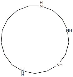 1,4,7,10-Tetraazacyploheptadecane 结构式