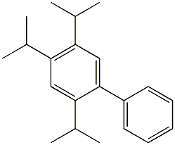 2,4,5-Triisopropyl-1,1'-biphenyl 结构式