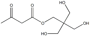 Acetoacetic acid 2,2-di(hydroxymethyl)-3-hydroxypropyl ester 结构式