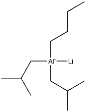 Lithiobis(2-methylpropyl)(butyl)alminum anion 结构式