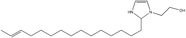 2-(13-Pentadecenyl)-4-imidazoline-1-ethanol 结构式