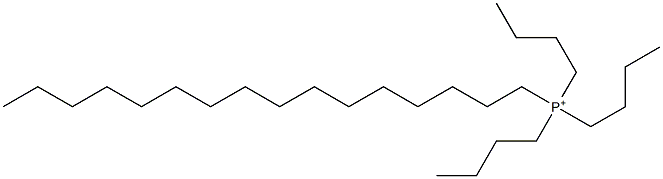 Cetyltributylphosphonium 结构式