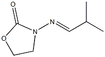 3-Isobutylideneaminooxazolidin-2-one 结构式