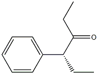 [R,(-)]-4-Phenyl-3-hexanone 结构式