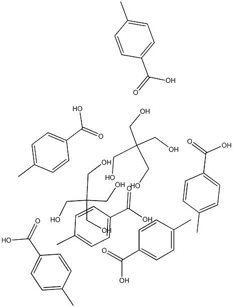 Dipentaerythritol hexa(4-methylbenzoate) 结构式