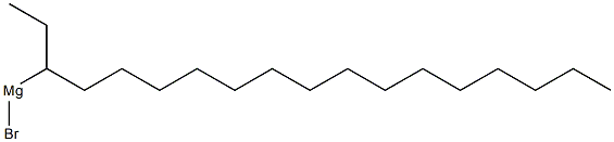 (1-Ethylhexadecyl)magnesium bromide 结构式