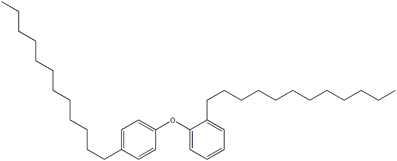 2,4'-Didodecyl[oxybisbenzene] 结构式