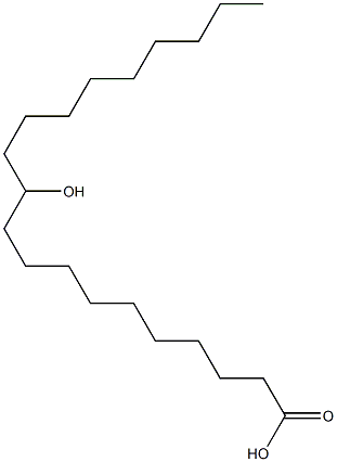 11-Hydroxyicosanoic acid 结构式