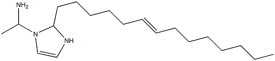 1-(1-Aminoethyl)-2-(6-tetradecenyl)-4-imidazoline 结构式