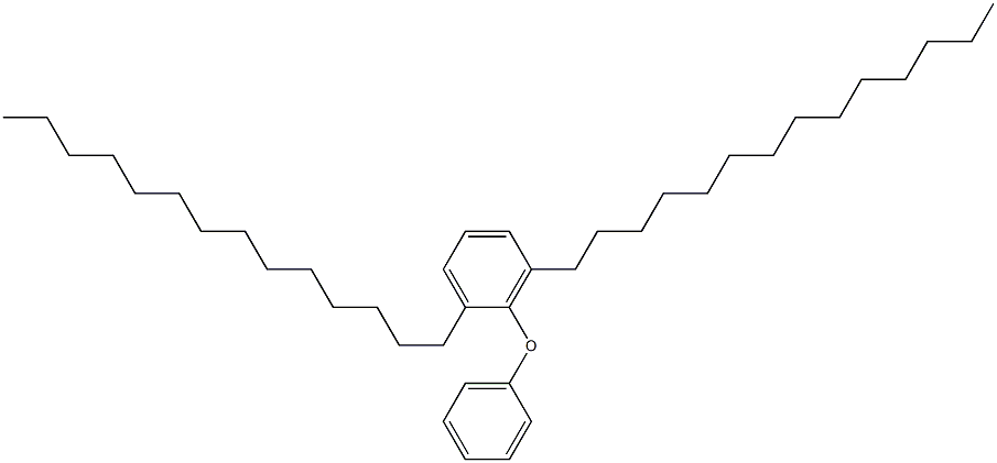 2,6-Ditetradecyl[oxybisbenzene] 结构式